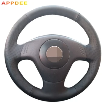 APPDEE Hand-stitched Black Artificial Leather Car Steering Wheel Cover for Seat Ibiza 2004 2006
APPDEE Hand-stitched Black Artificial Leather Car Steering Wheel Cover for Seat Ibiza 2004 2006