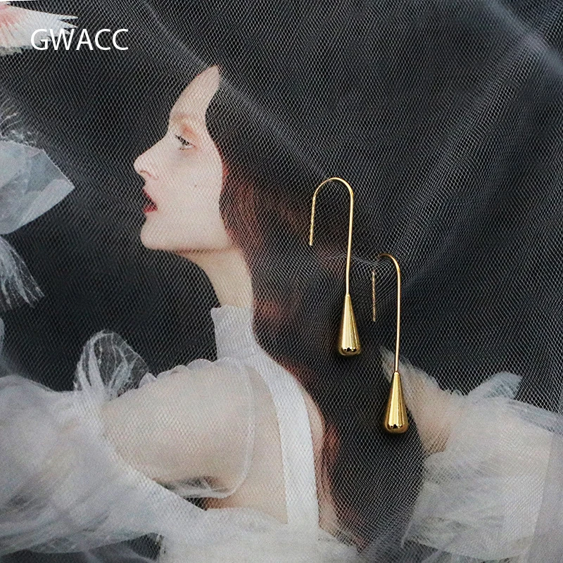 GWACC Minimalist Gold Color Water Drop Earrings For Women Simple Metal Teardrop Earrings Trendy Earrings Boho Jewelry Gift
GWACC Minimalist Gold Color Water Drop Earrings For Women Simple Metal Teardrop Earrings Trendy Earrings Boho Jewelry Gift