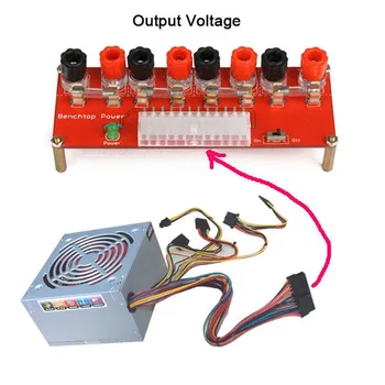 24 Pins ATX Benchtop Power Board Computer Connector Socket Power Supply Adapter --M25
24 Pins ATX Benchtop Power Board Computer Connector Socket Power Supply Adapter --M25