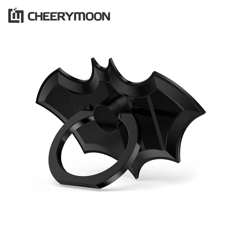 CHEERYMOON Bat Series Metal Universal Mobile Phone Ring IRE Holder Smartphone Tablet Phone Finger Grip Stand For iPhone Samsung