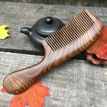 Unisex Sandalwood Comb Women Men Home Travel Wood Anti-static Fine-tooth Comb Wooden Handles
Unisex Sandalwood Comb Women Men Home Travel Wood Anti-static Fine-tooth Comb Wooden Handles