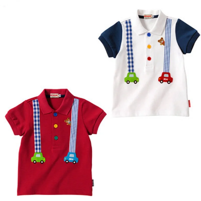 Miki 2018 New Baby Boys Polo Shirt 100% Cotton Breathable Short Sleeve Shirt Fashion Design Car Embroidery Toddler Tee
Miki 2018 New Baby Boys Polo Shirt 100% Cotton Breathable Short Sleeve Shirt Fashion Design Car Embroidery Toddler Tee