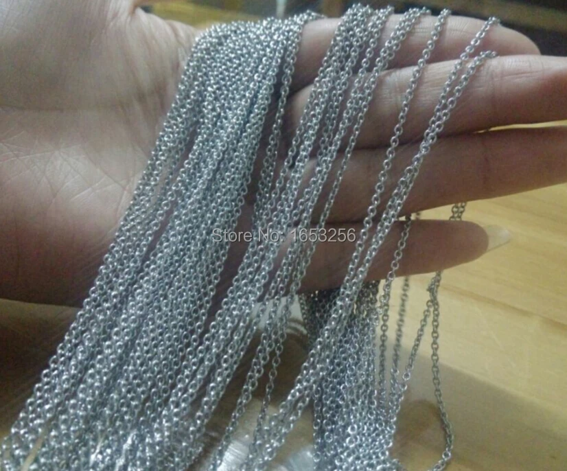 10Meter Lot Thin 1.8mm Fashion O Link Chain Stainless Steel Oval Chain Jewelry Finding /Marking Chain
10Meter Lot Thin 1.8mm Fashion O Link Chain Stainless Steel Oval Chain Jewelry Finding /Marking Chain