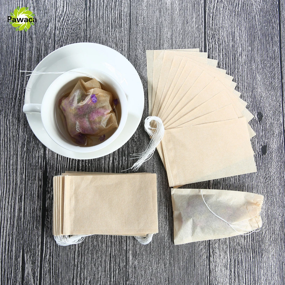 100Pcs/Lot Wooden Color Empty Tea Bags 5 x 6.2 CM Popular Healthy String Tea infuser Heat Seal Filter Paper Herb Loose Tea Bags
100Pcs/Lot Wooden Color Empty Tea Bags 5 x 6.2 CM Popular Healthy String Tea infuser Heat Seal Filter Paper Herb Loose Tea Bags