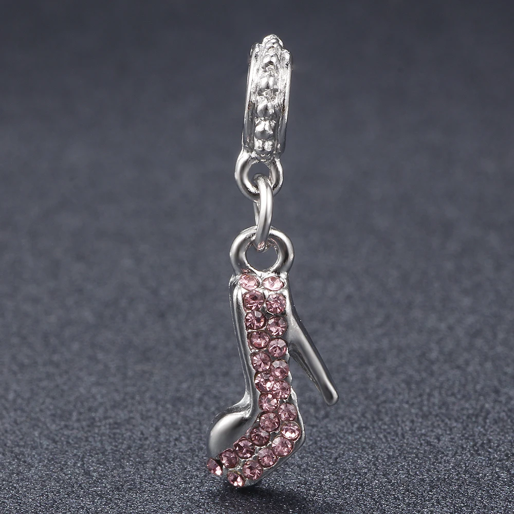 CUTEECO Silver high-heeled shoes Pendant Fits Pandora Bracelet Charm DIY Beads Women Jewelry Accessories Pingente Berloque
CUTEECO Silver high-heeled shoes Pendant Fits Pandora Bracelet Charm DIY Beads Women Jewelry Accessories Pingente Berloque