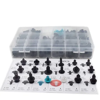 299pcs Auto Car Body Push Pin Rivet Clips Car Door Splash Guard Clip Bumper Bar Plastic Buckle Auto Fastener Clips Hot Sale
299pcs Auto Car Body Push Pin Rivet Clips Car Door Splash Guard Clip Bumper Bar Plastic Buckle Auto Fastener Clips Hot Sale