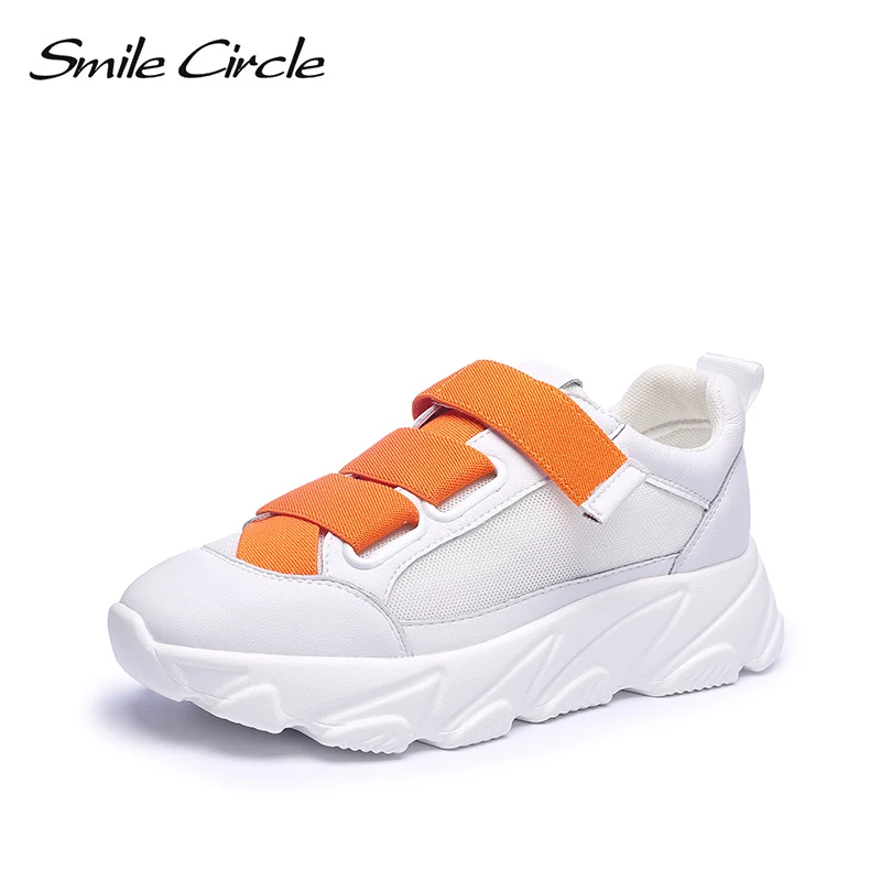 Smile Circle 2019 Spring chunky Shoes Women Sneakers Elastic band Flat platform Breathable casual shoes Women white Shoes girl
Smile Circle 2019 Spring chunky Shoes Women Sneakers Elastic band Flat platform Breathable casual shoes Women white Shoes girl