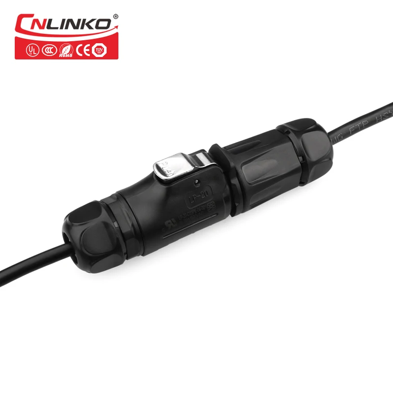 Cnlinko LP20 2 контактный водонепроницаемый провод силовые разъемы кабель разъем папа