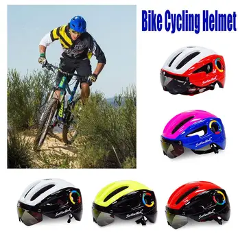 Ultralight EPS Road Bicycle Helmet For Men MTB Mountain Bike Ridding Helmet Areo Cool Cycling Protected Helmet With Goggles
Ultralight EPS Road Bicycle Helmet For Men MTB Mountain Bike Ridding Helmet Areo Cool Cycling Protected Helmet With Goggles