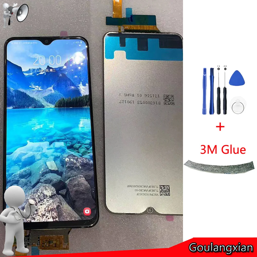 6.3" AAA Original LCD For Samsung Galaxy M20 M205 M205F SM-M205F/DS LCD Display + Touch Screen Digitizer Assembly Replace+Tools
6.3" AAA Original LCD For Samsung Galaxy M20 M205 M205F SM-M205F/DS LCD Display + Touch Screen Digitizer Assembly Replace+Tools