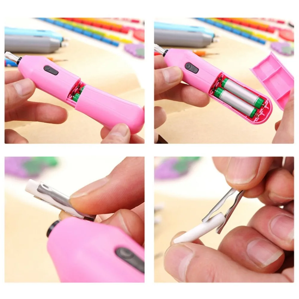 TENWIN Durable Electric Eraser refill 5*25mm Students School Office Replacement Electric Rubber Erasers Core 50pcs Art Paintings
TENWIN Durable Electric Eraser refill 5*25mm Students School Office Replacement Electric Rubber Erasers Core 50pcs Art Paintings