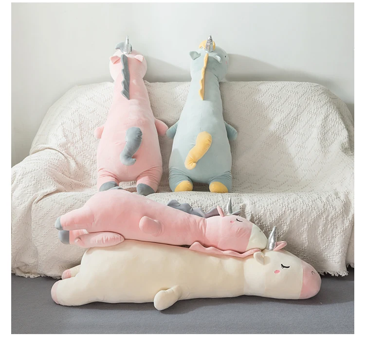 Long Unicorn Sleeping Pillow 22 Long Unicorn Sleeping Pillow -Unicorn Fashion HTB1869LdG5s3KVjSZFNq6AD3FXaW