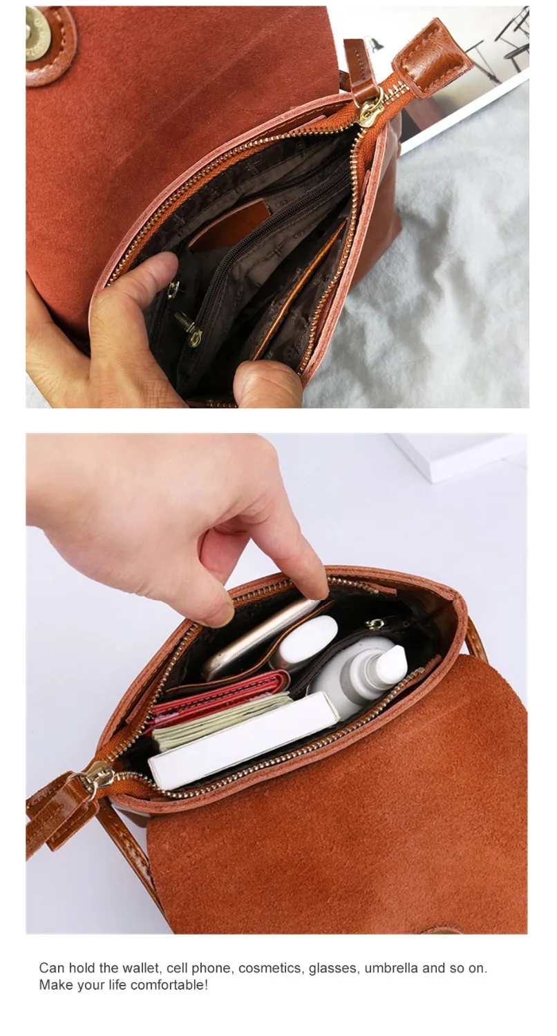 Zency 100% Genuine Leather Women Messenger Purse Casual Flap Classic Brown Lady Shoulder Crossbody Bag Black Super Quality Black Zency 100% Genuine Leather Women Messenger Purse Casual Flap Classic Brown Lady Shoulder Crossbody Bag Black Super Quality Black