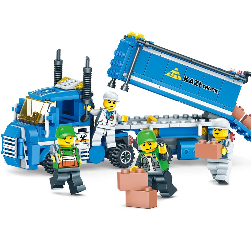 Single Sale 4 IN 1 URBAN FREIGHT Building Blocks Blocks City Truck Blocks Toys Bricks Educational Building Toys for Children
Single Sale 4 IN 1 URBAN FREIGHT Building Blocks Blocks City Truck Blocks Toys Bricks Educational Building Toys for Children