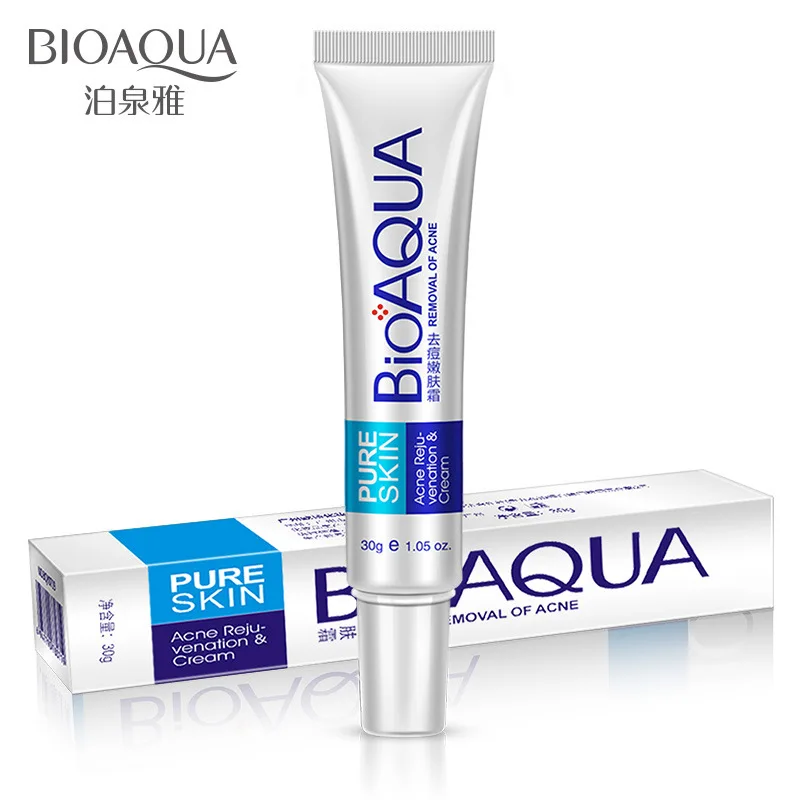 Bioaqua 30g Acne Treatment Blackhead Remova Anti Acne Cream Oil Control Shrink Pores Acne Scar Remove Face Care Whitening
Bioaqua 30g Acne Treatment Blackhead Remova Anti Acne Cream Oil Control Shrink Pores Acne Scar Remove Face Care Whitening