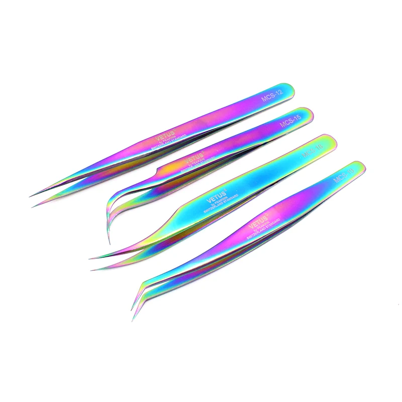 100%Vetus MCS Series Fantas Bright Premium Tweezers Makeup Eyebrow Tweezers for Eyelashes Extension Super precision
100%Vetus MCS Series Fantas Bright Premium Tweezers Makeup Eyebrow Tweezers for Eyelashes Extension Super precision