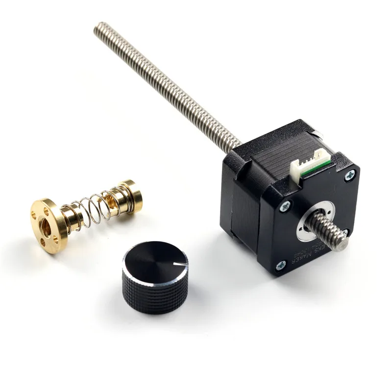 42HS34-1304S 1.8 Degree Hybrid-stepper Motor Lead Screw Z-axis Integrated Set for 3-axis Engraver CNC Router Durable
42HS34-1304S 1.8 Degree Hybrid-stepper Motor Lead Screw Z-axis Integrated Set for 3-axis Engraver CNC Router Durable