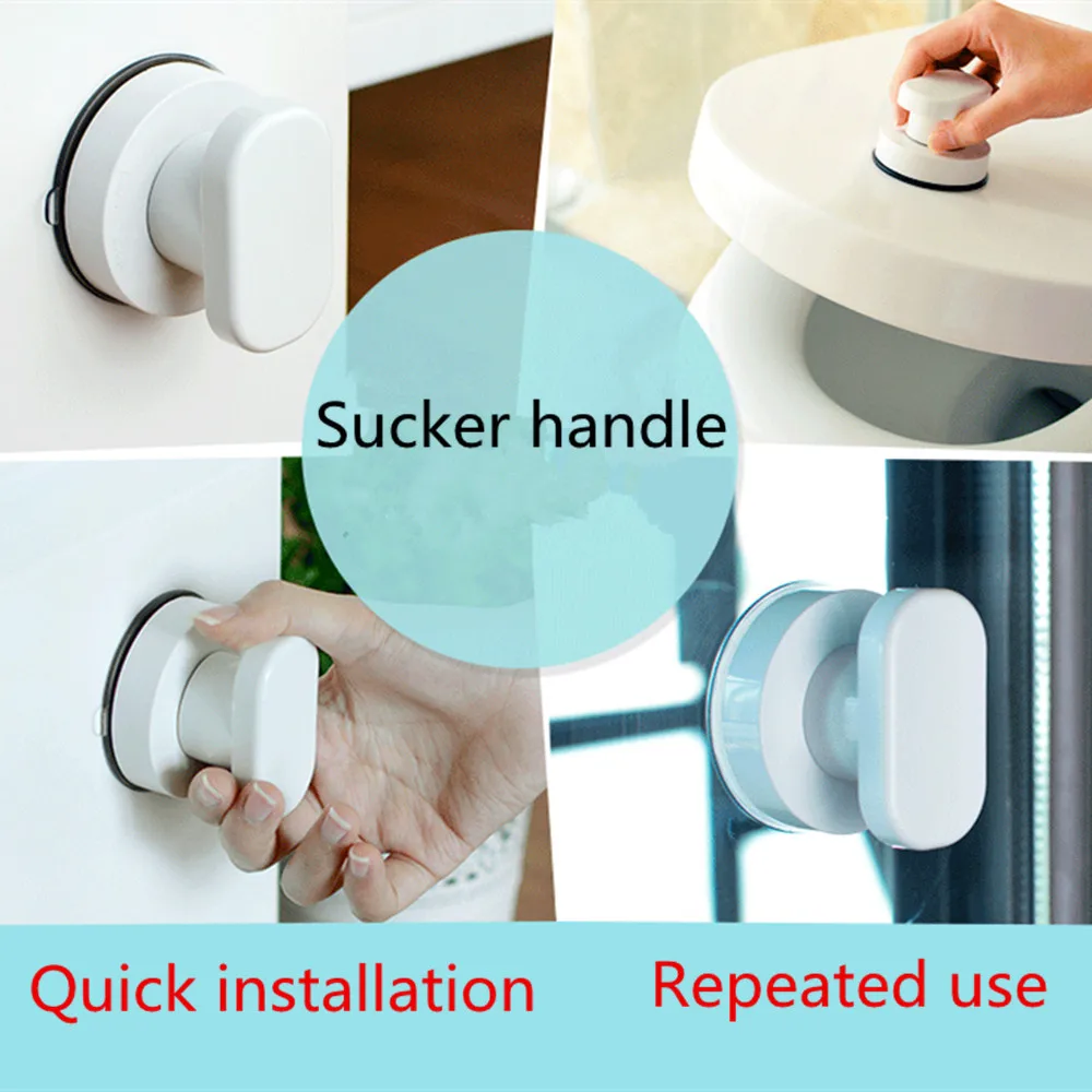 Sucker Handle Door Fridge Drawer Bathroom Suction Cup Wall Mounted Handrail Grip Tub Shower Handle Bathroom Kitchen Accessories
Sucker Handle Door Fridge Drawer Bathroom Suction Cup Wall Mounted Handrail Grip Tub Shower Handle Bathroom Kitchen Accessories