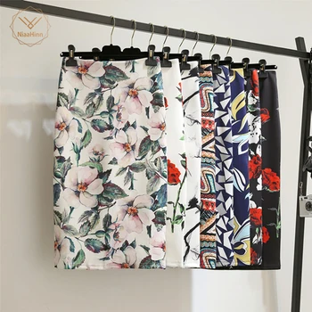 Fashion Spring Summer Style Pencil Skirt Women High Waist Green Skirts Vintage Elegant Floral Print Midi Skirt plus size skirts
Fashion Spring Summer Style Pencil Skirt Women High Waist Green Skirts Vintage Elegant Floral Print Midi Skirt plus size skirts
