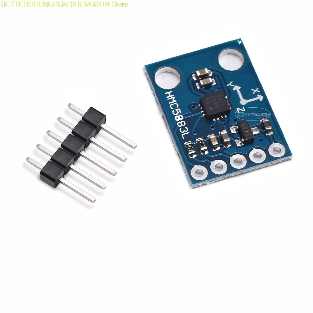 GY-273 HMC5883L module three axis magnetic field electronic compass electronic compass sensor module
GY-273 HMC5883L module three axis magnetic field electronic compass electronic compass sensor module