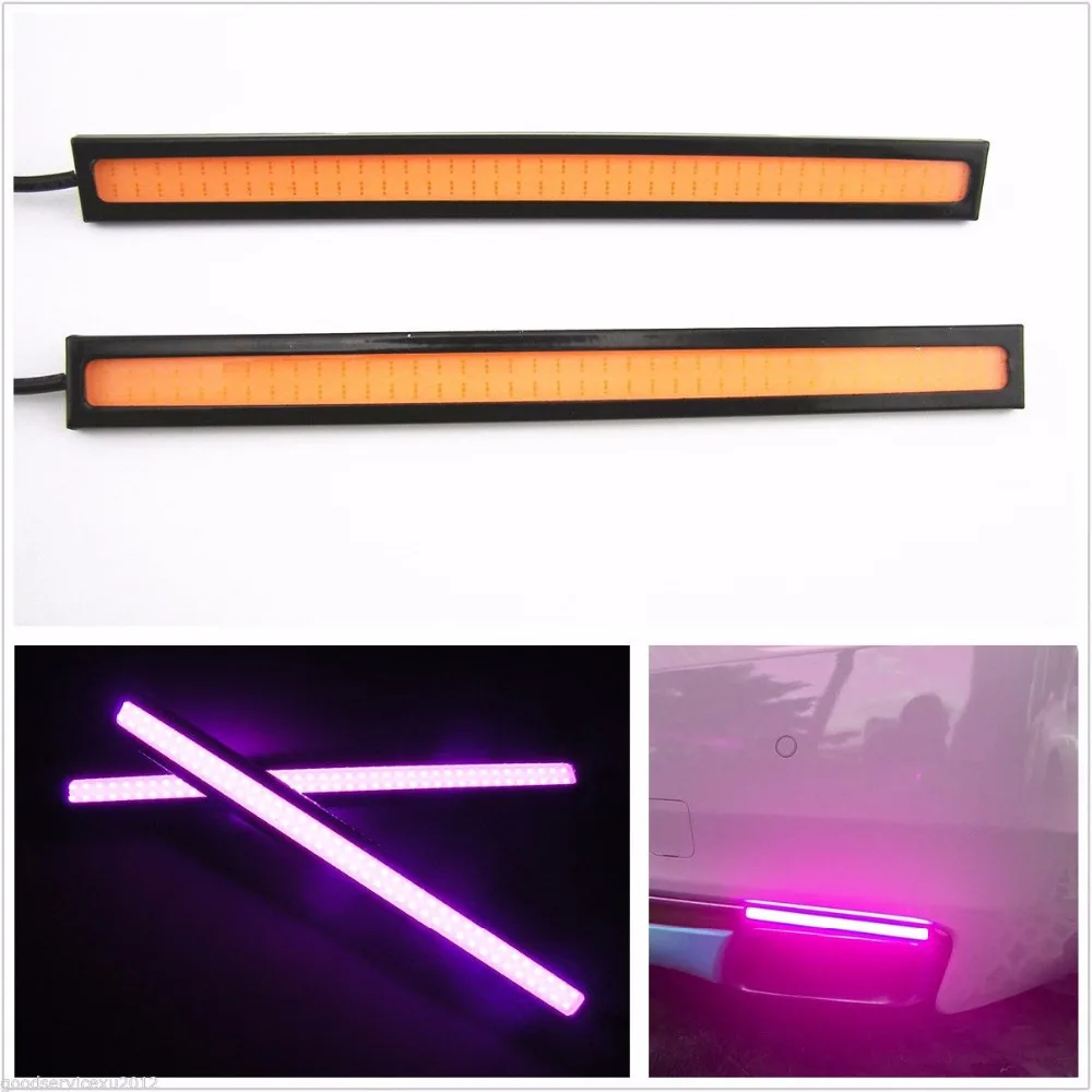 2pcs 12V LED COB Car Auto DRL Driving Daytime Running Lamp Fog Light 17cm Pink Purple
2pcs 12V LED COB Car Auto DRL Driving Daytime Running Lamp Fog Light 17cm Pink Purple