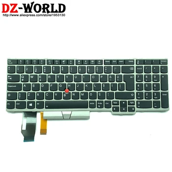 New Silver TR Turkey Backlit Keyboard for Lenovo Thinkpad E580 E590 T590 P53S L580 L590 P52 P72 P53 P73 Laptop 01YN687 01YN767
New Silver TR Turkey Backlit Keyboard for Lenovo Thinkpad E580 E590 T590 P53S L580 L590 P52 P72 P53 P73 Laptop 01YN687 01YN767