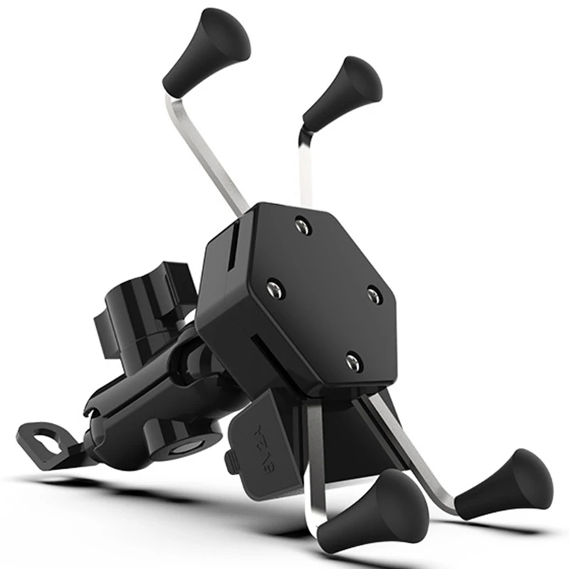 Universal 360 Degree Adjustable Cell Phone Holder Motorcycle Bike Bicycle Mirror Usb Charging Bracket Bicycle Moto Handle Grip
Universal 360 Degree Adjustable Cell Phone Holder Motorcycle Bike Bicycle Mirror Usb Charging Bracket Bicycle Moto Handle Grip