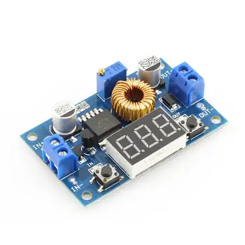 Elecrow 5A 75W DC-DC Module Adjustable Step-down Buck Voltage Converter Power Supply Module LED Driver with Voltmeter DIY Kit
Elecrow 5A 75W DC-DC Module Adjustable Step-down Buck Voltage Converter Power Supply Module LED Driver with Voltmeter DIY Kit