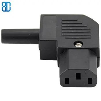 C13 Right IEC320 C13 Right Angle Horizontal Connector 125V-250V C13 90 Degree Plug Connector AC Power Adapter Wiring Plug
C13 Right IEC320 C13 Right Angle Horizontal Connector 125V-250V C13 90 Degree Plug Connector AC Power Adapter Wiring Plug