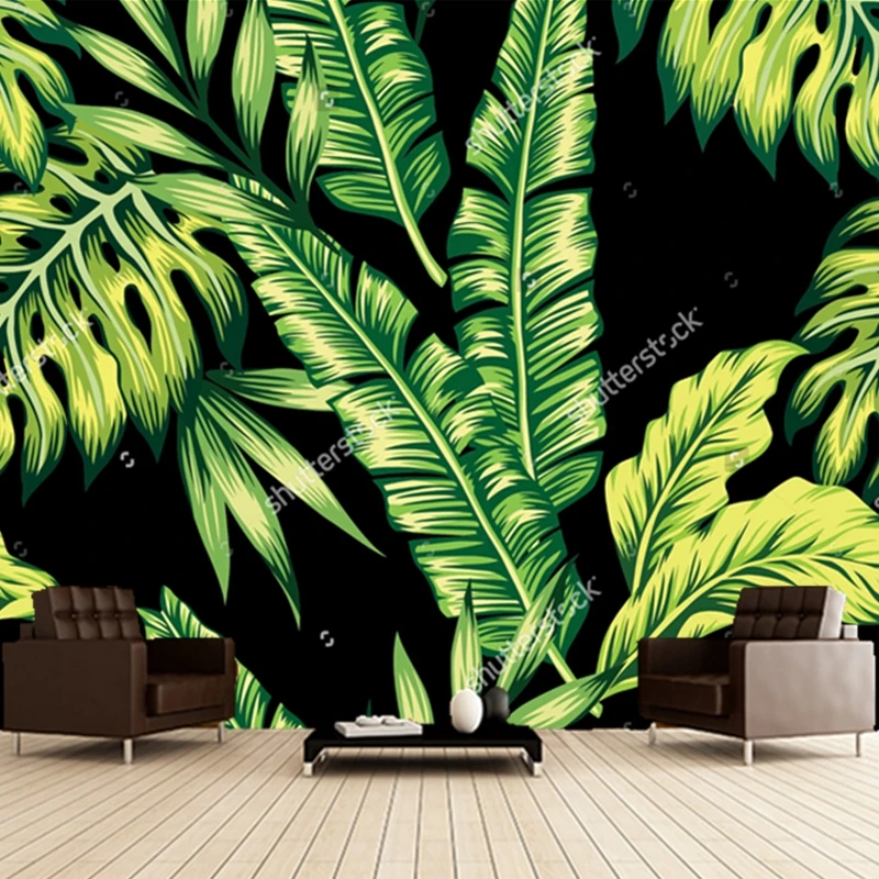 Custom retro wallpaper.banana leaves,3D landscape murals for the living room bedroom restaurant background wall vinyl wallpaper
Custom retro wallpaper.banana leaves,3D landscape murals for the living room bedroom restaurant background wall vinyl wallpaper
