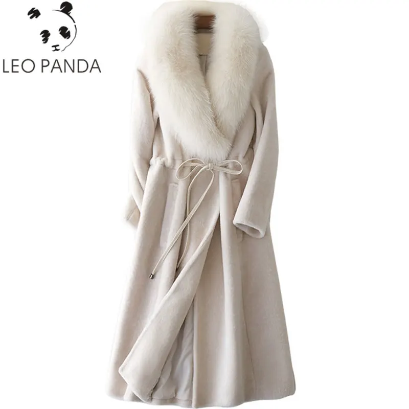 Superior quality Lambswool Coat Real Fur Fox Fur Collor Coat 2018 Winter Women Coat Sheep Shearing Fur Long Korean Wool Jacket
Superior quality Lambswool Coat Real Fur Fox Fur Collor Coat 2018 Winter Women Coat Sheep Shearing Fur Long Korean Wool Jacket