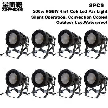 Fast Shipping 8pcs/lot 200W RGBW 4in1 COB Led Par Lights Professional Stage Dj Disco 200W Outdoor Use
Fast Shipping 8pcs/lot 200W RGBW 4in1 COB Led Par Lights Professional Stage Dj Disco 200W Outdoor Use