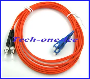 wholesale SC to ST Fiber Patch Cable Cord Jumper Duplex MM 62.5/125 3M Free shipping 
wholesale SC to ST Fiber Patch Cable Cord Jumper Duplex MM 62.5/125 3M Free shipping