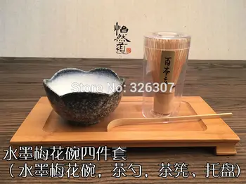 Japan handmade bator matcha kit gift whisk bowl scoop tea set scoop moderate Japanese green tea teaware Chinese plum blossom
Japan handmade bator matcha kit gift whisk bowl scoop tea set scoop moderate Japanese green tea teaware Chinese plum blossom