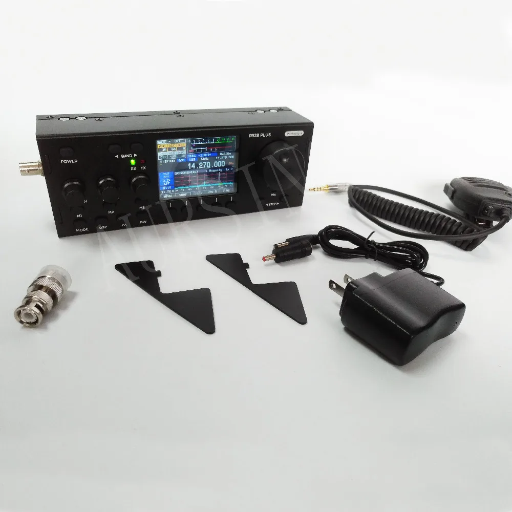 Newest R928 Plus HF SDR Muiti Mode TFT QRP Ham Transceiver with built-in battery
Newest R928 Plus HF SDR Muiti Mode TFT QRP Ham Transceiver with built-in battery