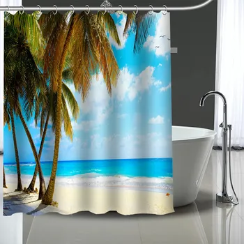 Custom Beach Shower Curtain Modern Fabric Bath Curtains Home Decor Curtains More Size Custom Your image
Custom Beach Shower Curtain Modern Fabric Bath Curtains Home Decor Curtains More Size Custom Your image