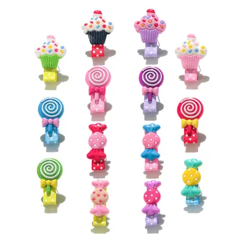100pcs/lot Colorful Candies Ice Cream Girls Hair Clips Hairpins Accessory Headwear Cloth Wrapped Dot Printing Children's Gift
100pcs/lot Colorful Candies Ice Cream Girls Hair Clips Hairpins Accessory Headwear Cloth Wrapped Dot Printing Children's Gift