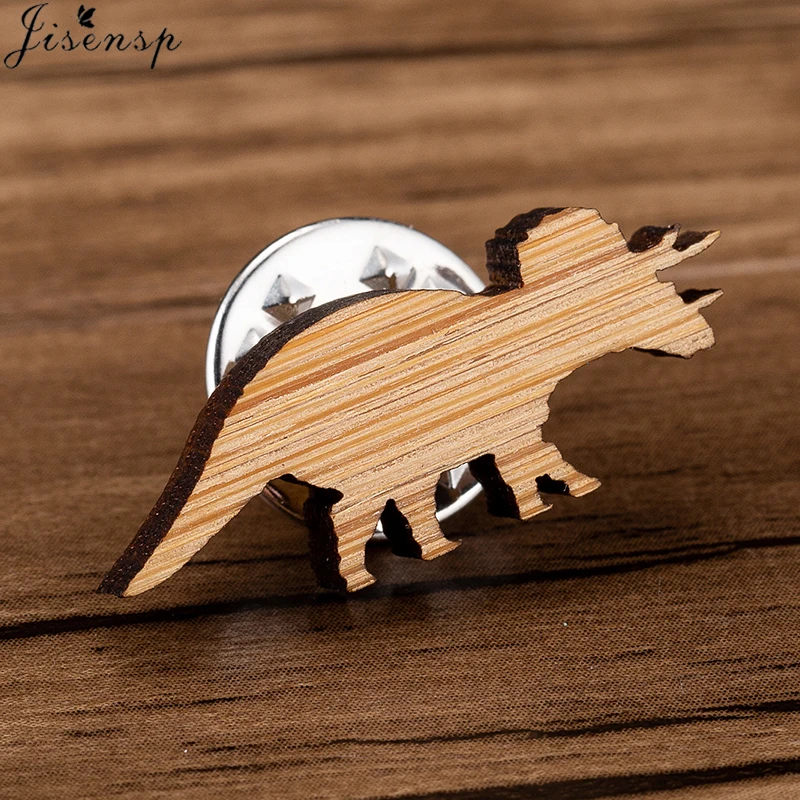 Jisensp Wooden Triceratops Dinosaur Brooch Pins Jurassic World Animal Jewelry Enamel Pin Brooches Lapel Pin Metal Badge bijoux
Jisensp Wooden Triceratops Dinosaur Brooch Pins Jurassic World Animal Jewelry Enamel Pin Brooches Lapel Pin Metal Badge bijoux