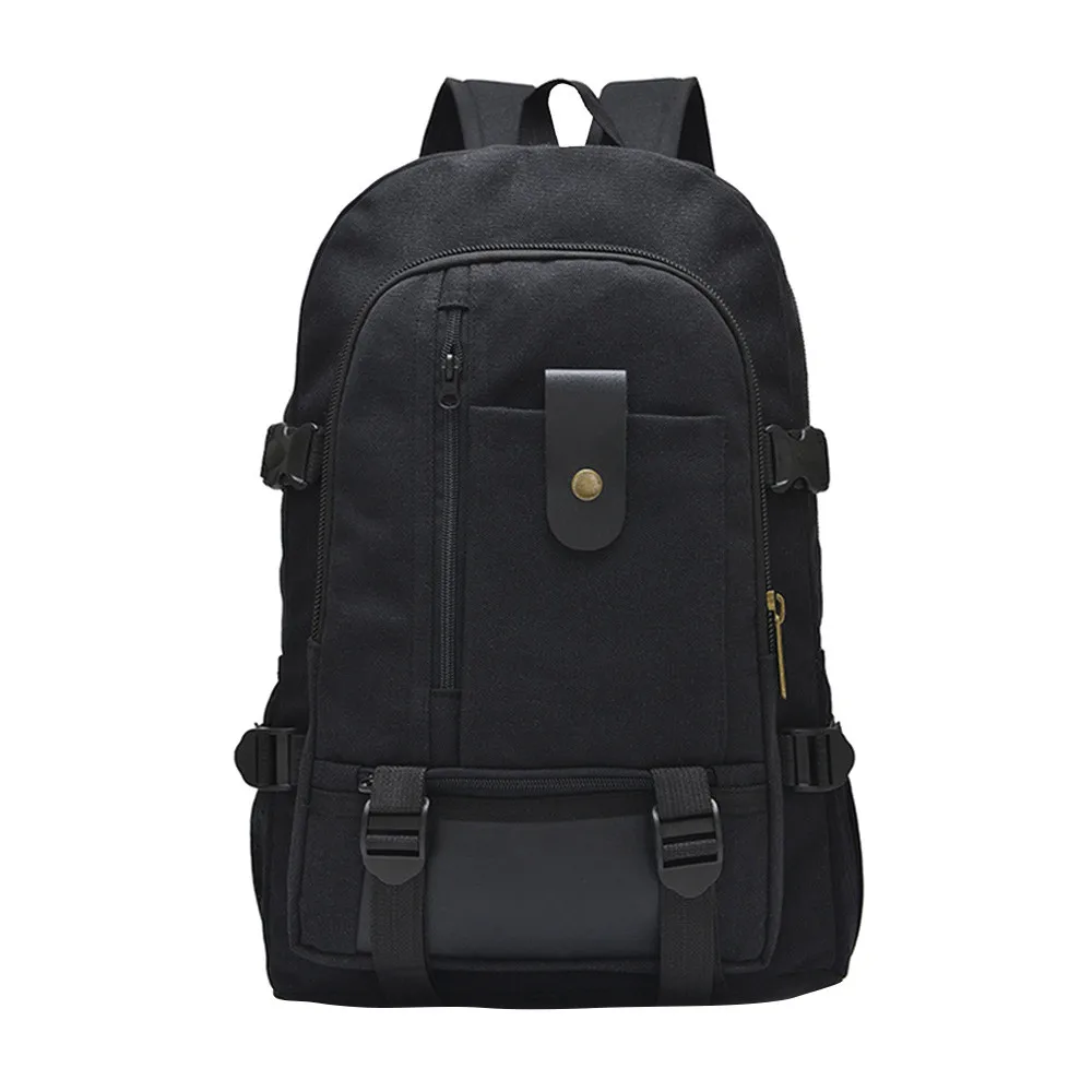Backpacks Anti Theft Large Capacity Backpack Leisure Travel Solid Color Canvas Backpack Student Bag 40#
Backpacks Anti Theft Large Capacity Backpack Leisure Travel Solid Color Canvas Backpack Student Bag 40#