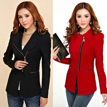 Candy Color Long Sleeve Women Zipper Blazer Suit Slim Casual Jacket Coat Outwear New Arrival
Candy Color Long Sleeve Women Zipper Blazer Suit Slim Casual Jacket Coat Outwear New Arrival