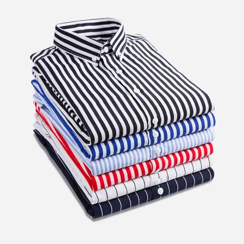 Men Long Sleeve Shirts Male Striped Camisa Masculina Comfort Soft Roupas Button-Down Men's Shirt Casual Cotton Shirt Men Tops
Men Long Sleeve Shirts Male Striped Camisa Masculina Comfort Soft Roupas Button-Down Men's Shirt Casual Cotton Shirt Men Tops