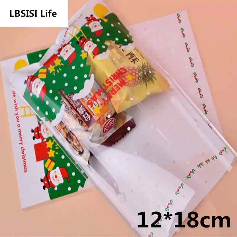 christmas tree dot candy bags food party gifts cake biscuit