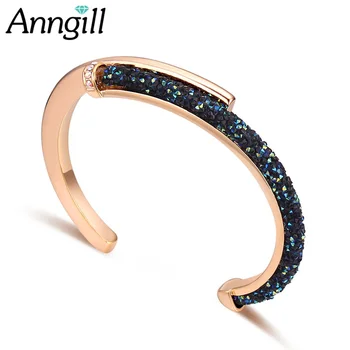 Exquisite Cuff Bracelet Brand Open Bangles Pulseira Feminina For Women Bijoux Crystal From Swarovsk New Fashion Jewelry Gift
Exquisite Cuff Bracelet Brand Open Bangles Pulseira Feminina For Women Bijoux Crystal From Swarovsk New Fashion Jewelry Gift