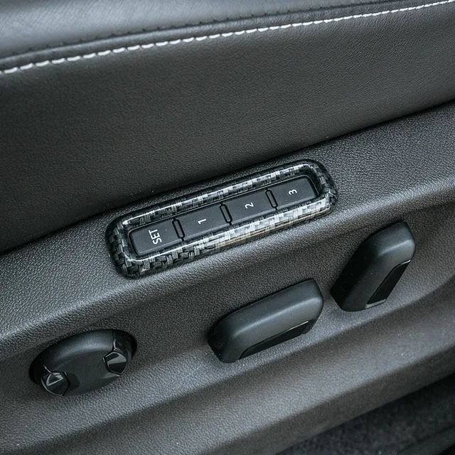 For Golf 7 MK7 GTI R-Line 2018 ABS Carbon fibre Car Seat Memory adjustment Switch cover accessories trim sticker car styling
For Golf 7 MK7 GTI R-Line 2018 ABS Carbon fibre Car Seat Memory adjustment Switch cover accessories trim sticker car styling