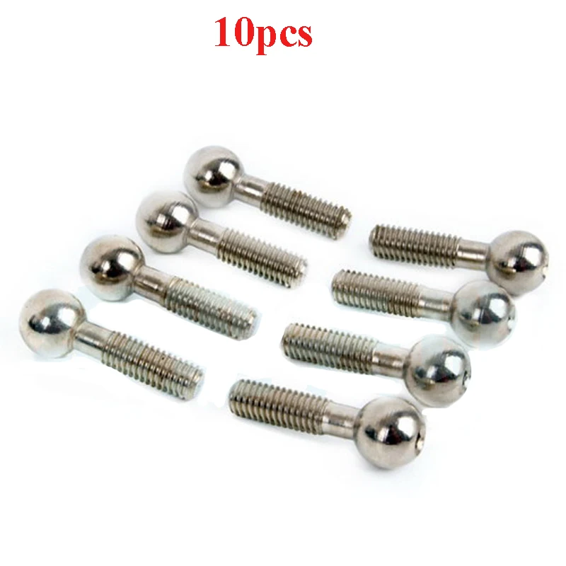 10Pcs HSP 02152 Rear Shaft Mount Ball Head Screw Metal Fastener Screw for HSP 1/10 RC Model Car 94122/166/188 Steering Cup Screw
10Pcs HSP 02152 Rear Shaft Mount Ball Head Screw Metal Fastener Screw for HSP 1/10 RC Model Car 94122/166/188 Steering Cup Screw