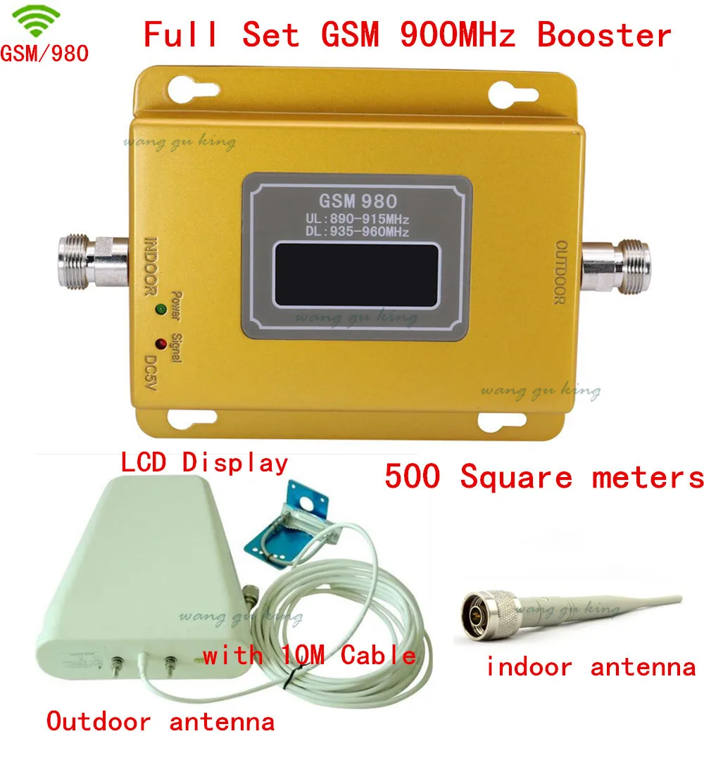 Full Set For Russia LCD display 980 GSM 900Mhz booster 10 Cable+Outdoor indoor Antenna, GSM 900 Mhz repeater signal amplifier
Full Set For Russia LCD display 980 GSM 900Mhz booster 10 Cable+Outdoor indoor Antenna, GSM 900 Mhz repeater signal amplifier