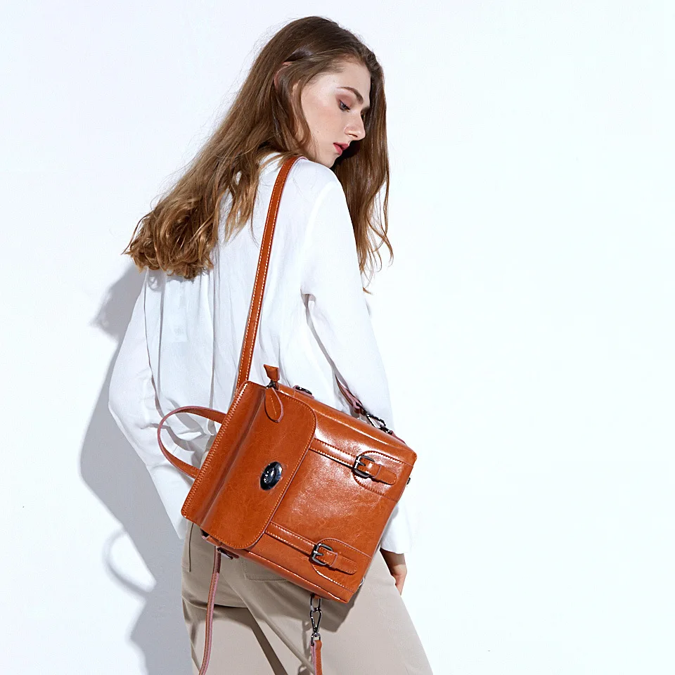 ZKW New Real leather shoulder bag Korean Version Of The Trend Of Wild Genuine Leather Backpack Hand Shoulder Diagonal Bags
ZKW New Real leather shoulder bag Korean Version Of The Trend Of Wild Genuine Leather Backpack Hand Shoulder Diagonal Bags