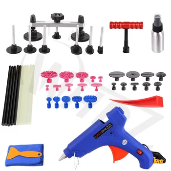 Dent & Ding Paintless Dent Removal Repair Tool Kits Car dent Repair Auto Dent Remover Bridge Puller Glue Gun Glue Puller Tabs
Dent & Ding Paintless Dent Removal Repair Tool Kits Car dent Repair Auto Dent Remover Bridge Puller Glue Gun Glue Puller Tabs