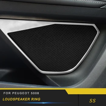 Auto Car-styling Door loudspeaker frame trim Sticker Cover Interior Accessories For peugeot 5008
Auto Car-styling Door loudspeaker frame trim Sticker Cover Interior Accessories For peugeot 5008