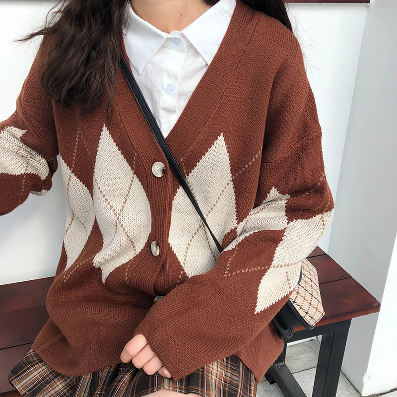 2 colors 2019 spring and autumn korean style color patchwork V neck knittd cardigans womens sweaters womens (X981)
2 colors 2019 spring and autumn korean style color patchwork V neck knittd cardigans womens sweaters womens (X981)
